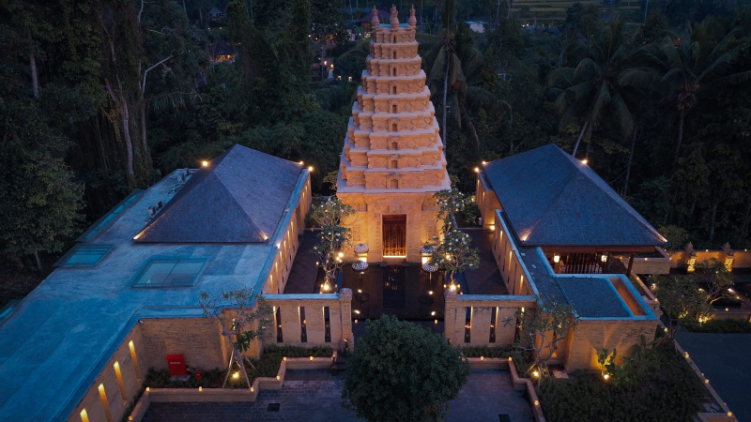 Sa&ntilde;&ntilde;a Ubud Bali merupakan salah satu Resort dengan arsitektur unik dan mewah