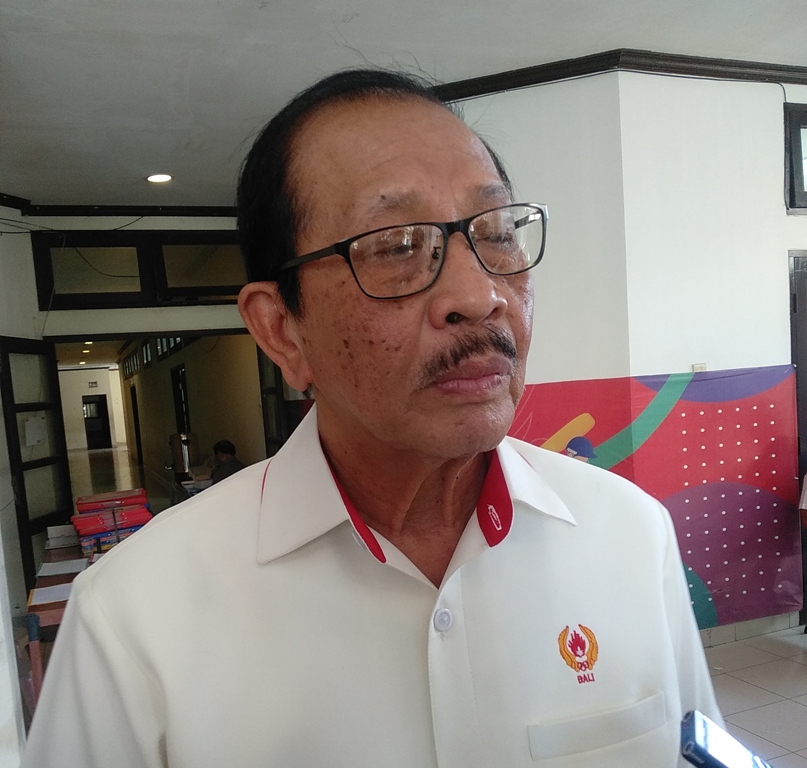 LOLOS: Ketua Umum KONI Bali, I Gusti Ngurah Oka Darmawan menyebut sebanyak 563 atlet mengantongi tiket ke PON XXI/2024 Aceh-Sumut, dari 48 cabang olahraga.