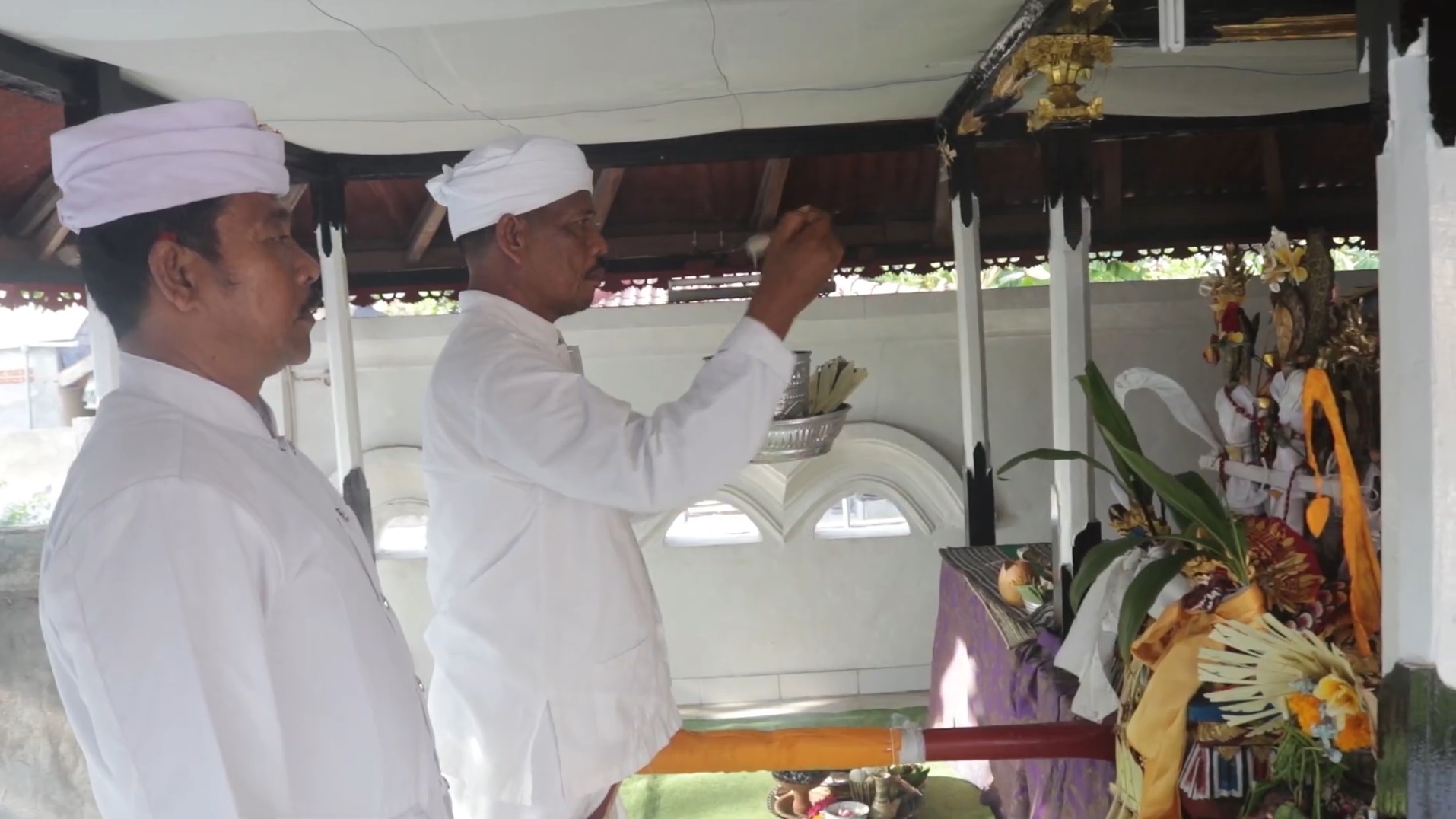 PASUPATI: Pura Pengaruman yang terletak di Banjar Paketan Kecamatan Buleleng Kabupaten Buleleng, tempat melakukan pasupati pusaka milik krama saat Tumpek Landep.