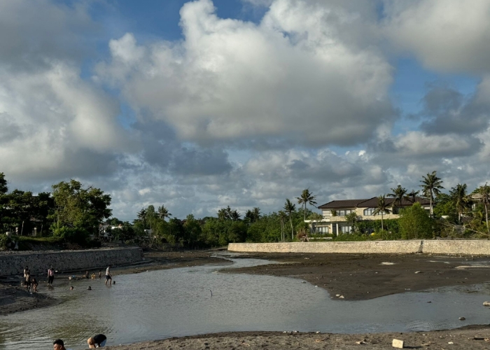 RAMPUNG: Penataan di Pantai Cemagi hingga Pererenan, Kecamatan Mengwinyang telah rampung.