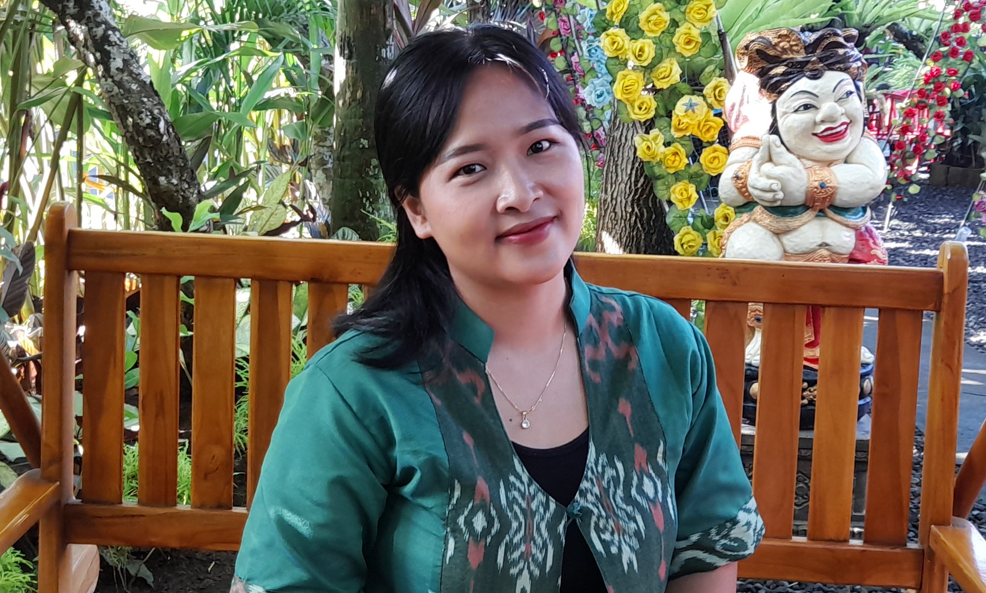 Penyuluh Agama Hindu di Bali Ni Luh Cesi.