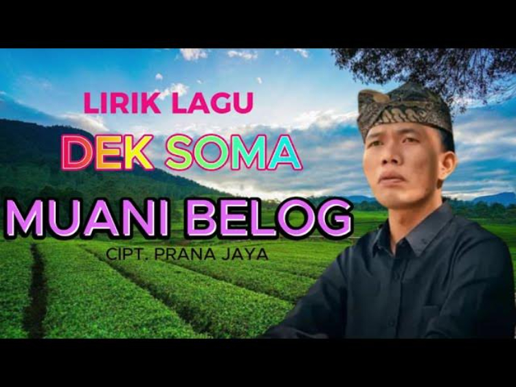 Penyanyi Bali Dek Soma kembali rilis lagu  Muani Belog