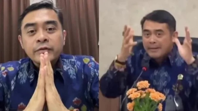 Arya Wedakarna Minta maaf