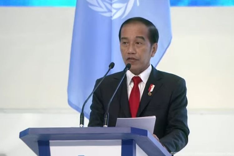 Presiden Jokowi Respons isu jadi Sekjen PBB
