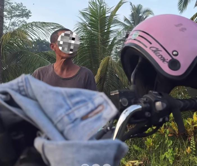 Oknum bapak-bapak diduga ingin melakukan pungli kepada wisatawan