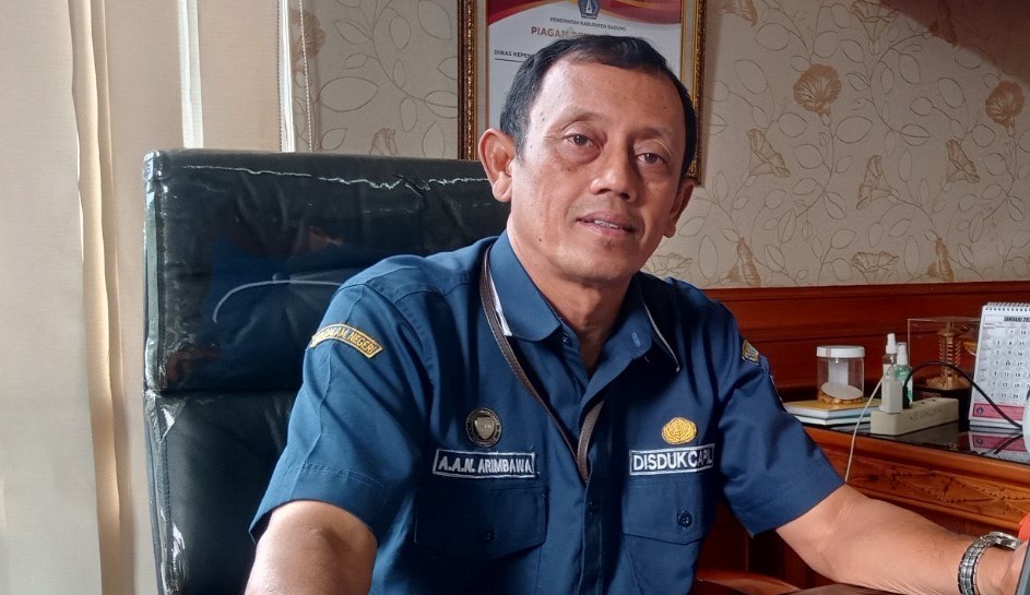 Kadisdukcapil Kabupaten Badung AA Arimbawa.