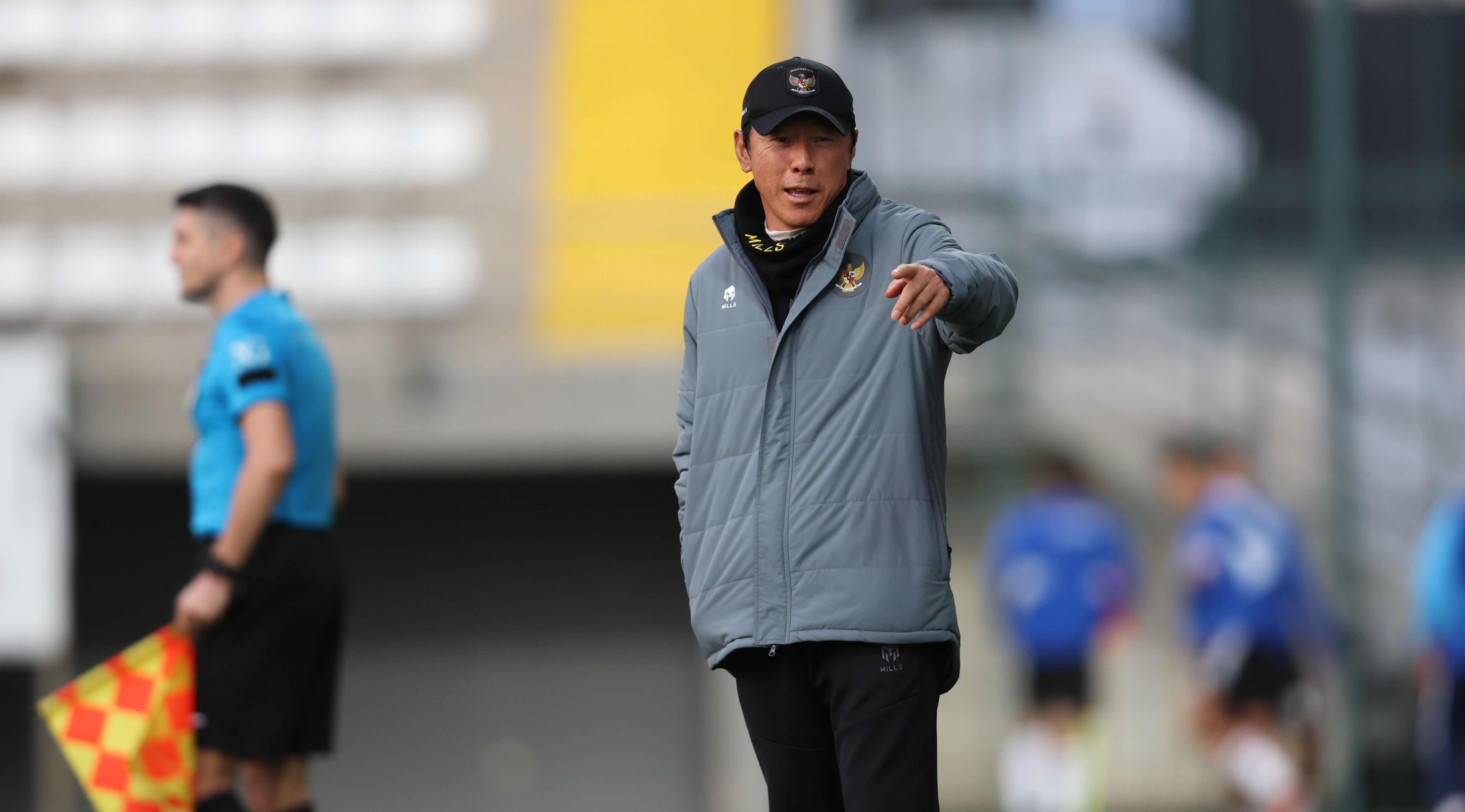 Pelatih Timnas Indonesia Shin Tae-yong.