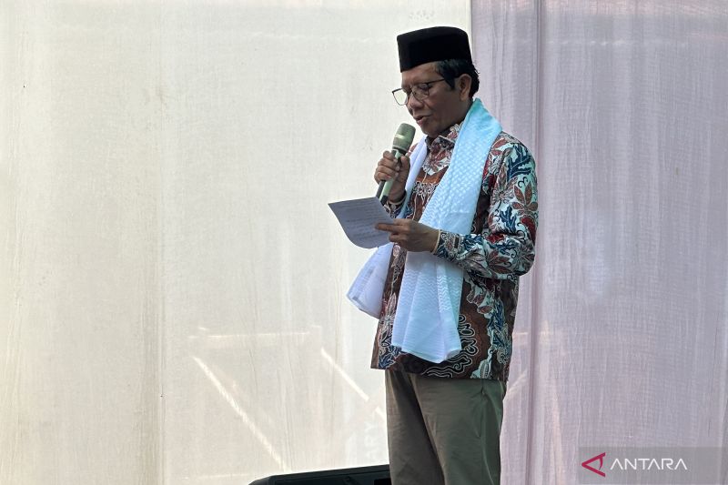KORUPSI: Cawapres nomor urut 3 Mahfud Md sebut ada dugaan korupsi di Laut Natuna Utara yang melibatkan aparat dan mafia.