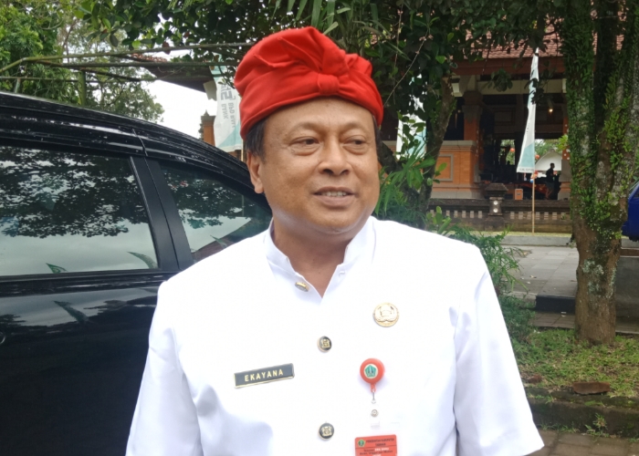 Kepala Dinas Lingkungan Hidup (Kadis DLH) Kabupaten Tabanan, I Gusti Putu Ekayana.