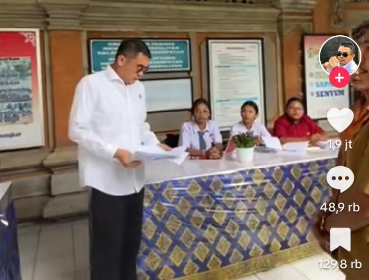 Arya Wedakarna murka mengetahui siswa dihukum menulis 1,5 jam