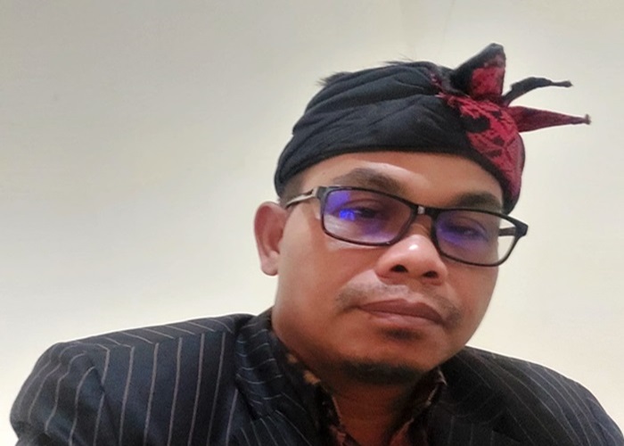 Tokoh masyarakat Desa Pikat, I Ketut Mandia.