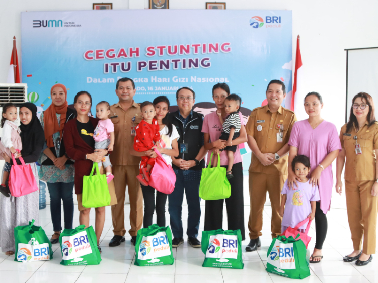 BRI Peduli Salurkan Bantuan &lsquo;Cegah Stunting Itu Penting&rsquo;