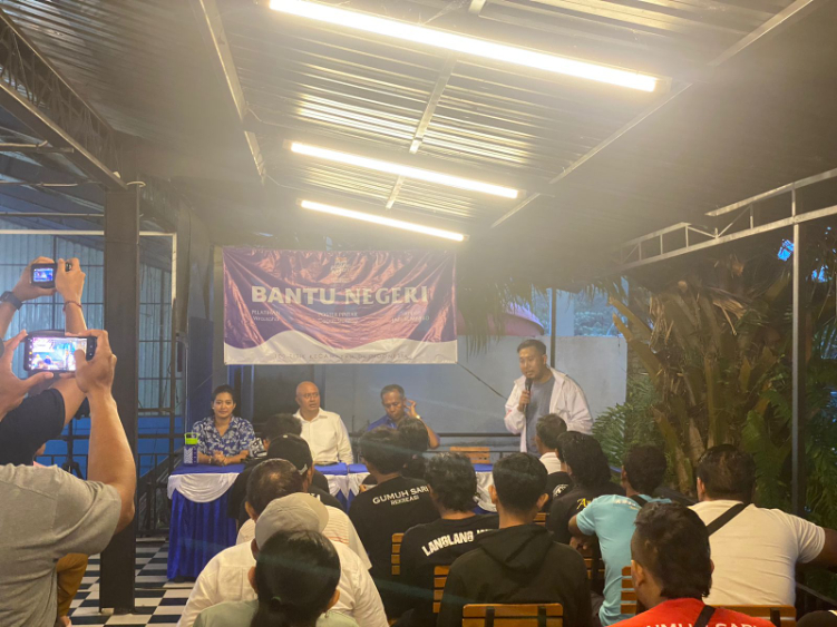 Relawan Penerus Negeri Prabowo - Gibran sosialisasi Program Bantu Negeri