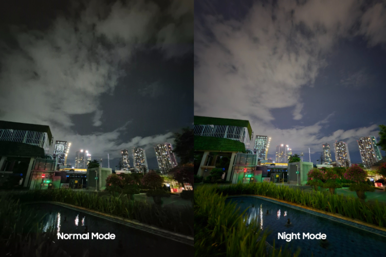 Foto hasil Night Mode lebih tajam dan cerah berkat Exynos 2400