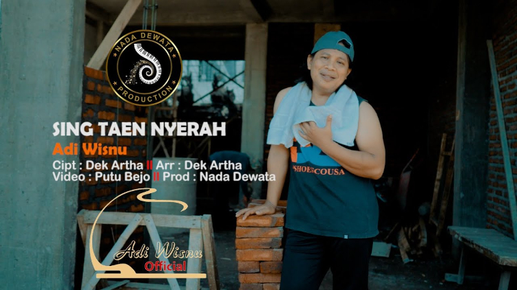 Penyanyi Adi Wisnu rilis lagu &lsquo;Sing Taen Nyerah&rsquo;