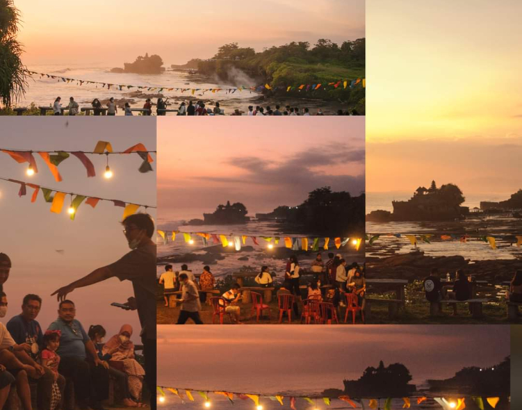 BeNeR SUNSET POiNT jadi salah satu rekomendasi tempat nongkrong di Tabanan Bali