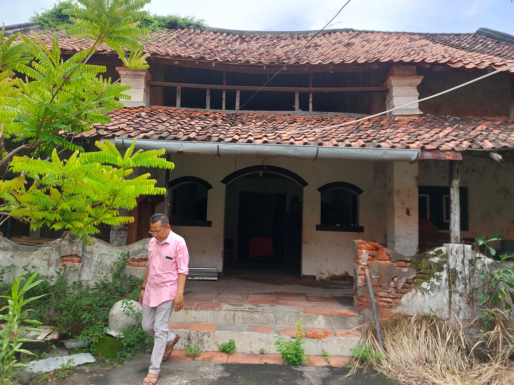 JEJAK: Rumah Besar yang berada di kawasan Kampung Baru (Sayuran), Singaraja terkait dengan jejak perjalanan Kapitan Lie Ing Tjie, perantau asal Tiongkok.