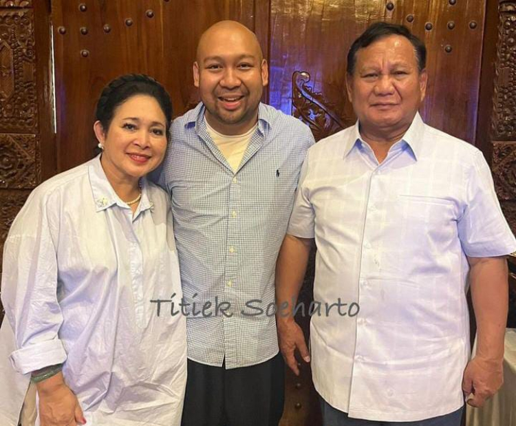 Titiek Soeharto beri ucapan selamat ke Prabowo usai unggul sementara di pilpres 2024