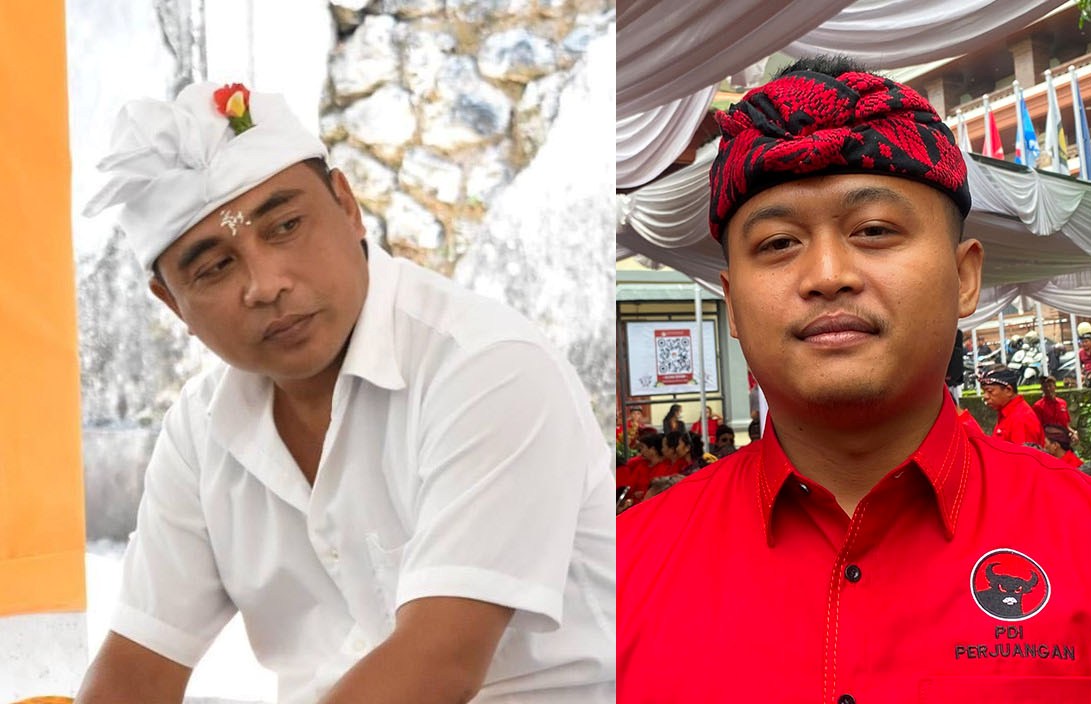 I Gusti Ngurah Gede Marhaendra Jaya (kiri) dan Bima Nata