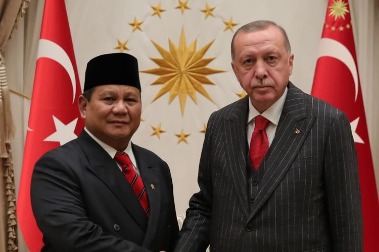 Prabowo mendapat ucapan selamat dari presiden Turki Erdogan