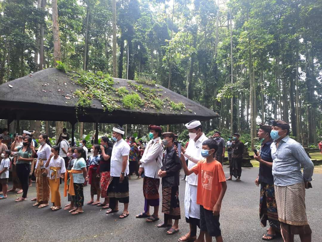 HUTAN SANGEH: Hutan  Desa Adat Sangeh, Kecamatan Abiansemal,  Badung Bali dilindungi awig-awig. Ada pasal yang mengatur soal sanksi bagi pelanggar.