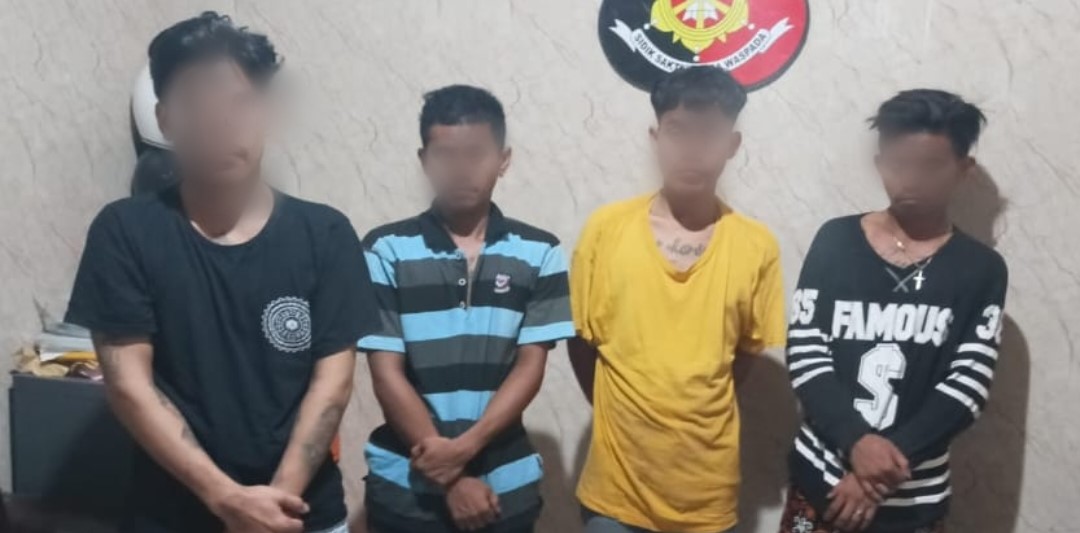 Sejumlah pemuda Sumba, NTT yang diduga terlibat keributan atau pengeroyokan terhadap anggota TNI di Bali, Sabtu, 24 Februari 2024.