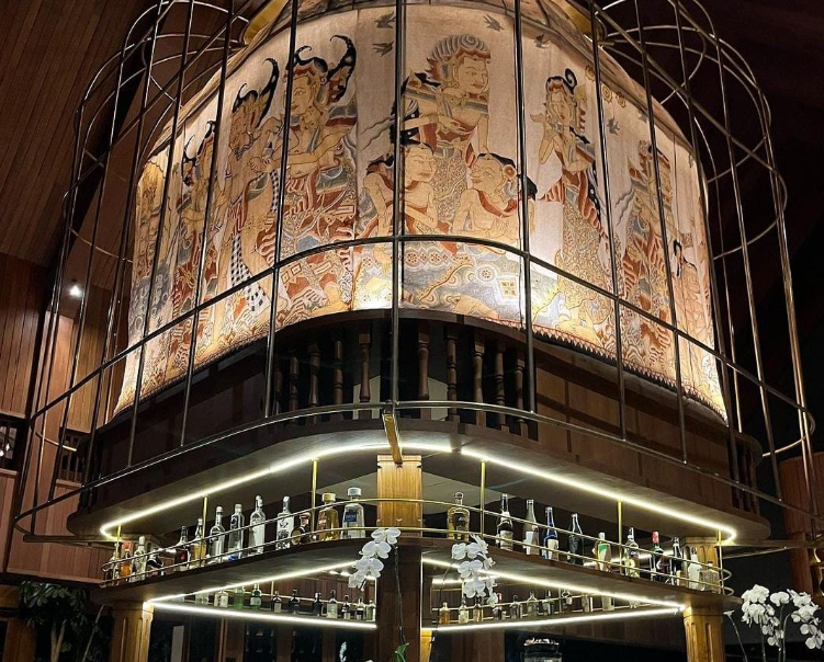The Madawa Bali menjadi salah satu resto mewah dengan mengusung konsep epos Mahabharata