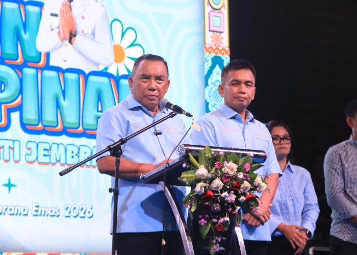 Bupati Jembrana I Nengah Tamba (kiri) tak bisa bersatu lagi dengan I Gede Ngurah Patriana Krisna (Ipat) pada Pilkada Jembrana 2024.
