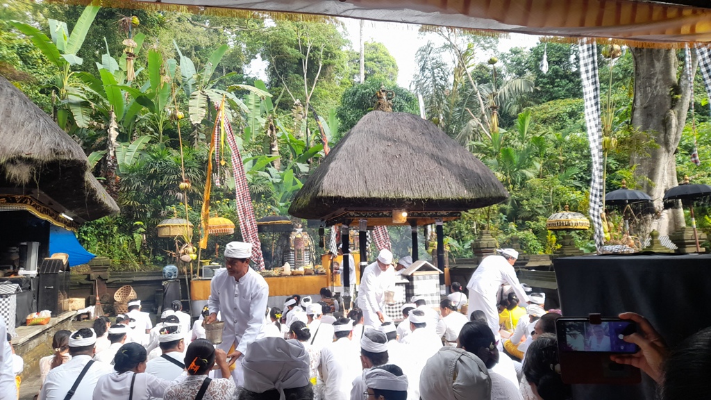 PEMANGKU : Menurut ajaran Hindu, ada 12 jenis pemangku dengan sebutan berbeda terkait karena tugas tempat ngaturang ayah.