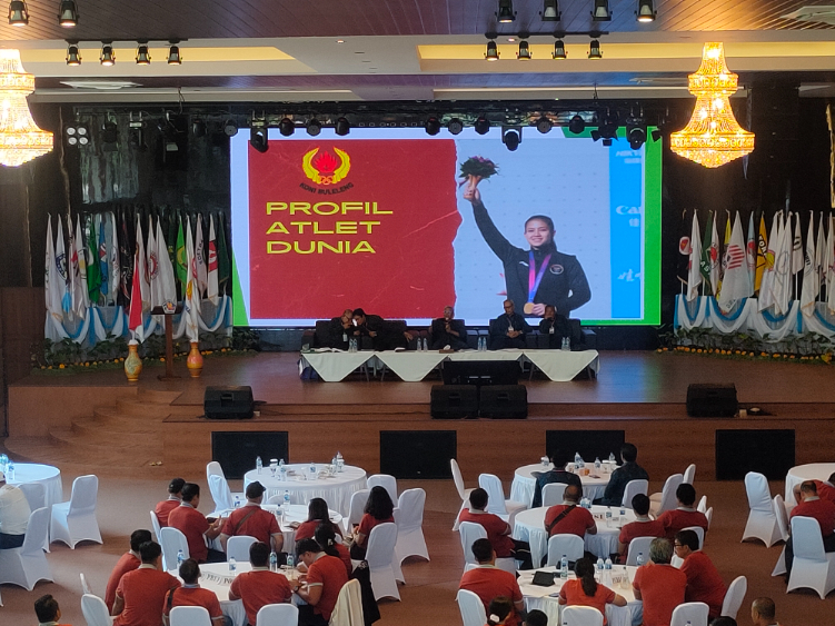 KONI Buleleng mewacanakan Desak Rita untuk menjadi ikon olahraga di Buleleng saat Rakerkab KONI Buleleng tahun 2024.