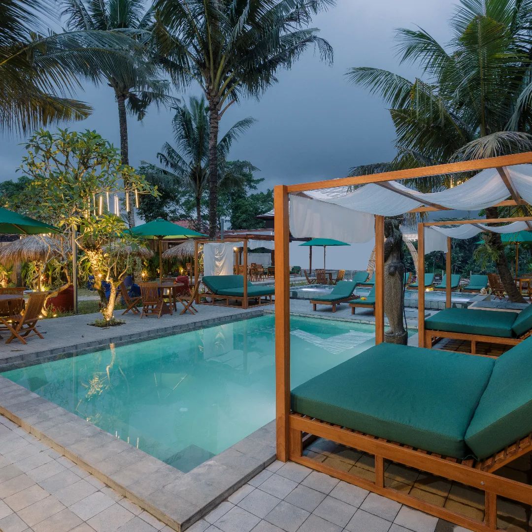 ISTIMEWA: Ume Cafe & Dining, restoran yang terletak di tengah-tengah sawah Ubud, Bali ini memiliki keistimewaan dan ada diskon pada hari tertentu.