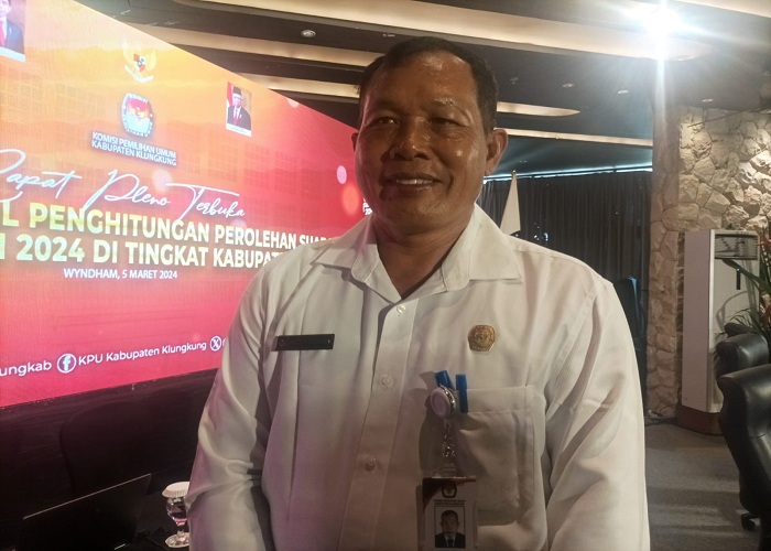 Ketua KPU Klungkung, I Ketut Sudiana.