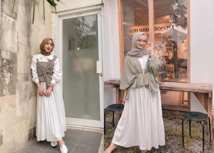 Ide outfit untuk Lebaran.