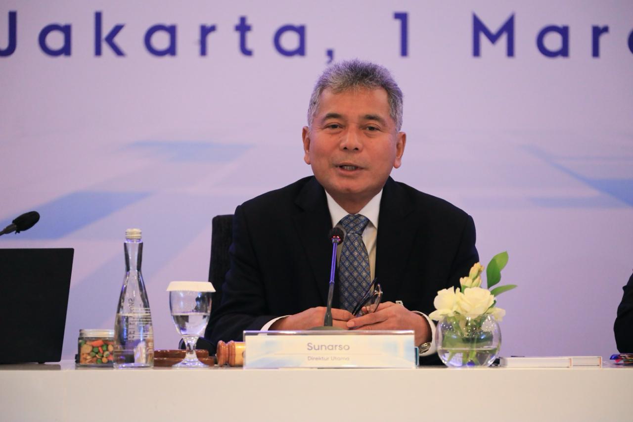 KOMITMEN: Direktur Utama BRI Sunarso mengungkapkan, pembagian dividen merupakan komitmen BRI dalam memberikan economic value.