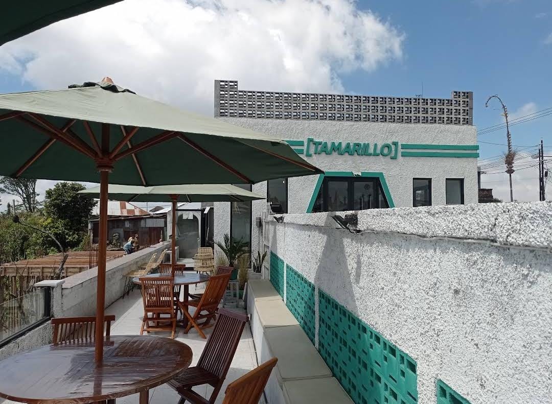 FAVORIT: Tamarillo Hexacafe Bali, salah satu destinasi kuliner di Kintamani yang menjadi  favorit para pecinta alam dengan harga murah banget.