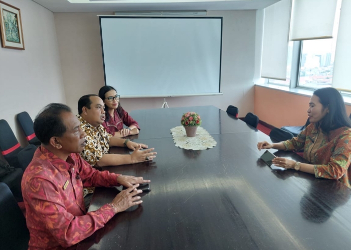 TPP : Sekda Jembrana I Made Budiasa saat berkoordinasi ke Kementerian Dalam Negeri terkait persoalan belum cairnya TPP Pegawai, Jumat (15/3).
