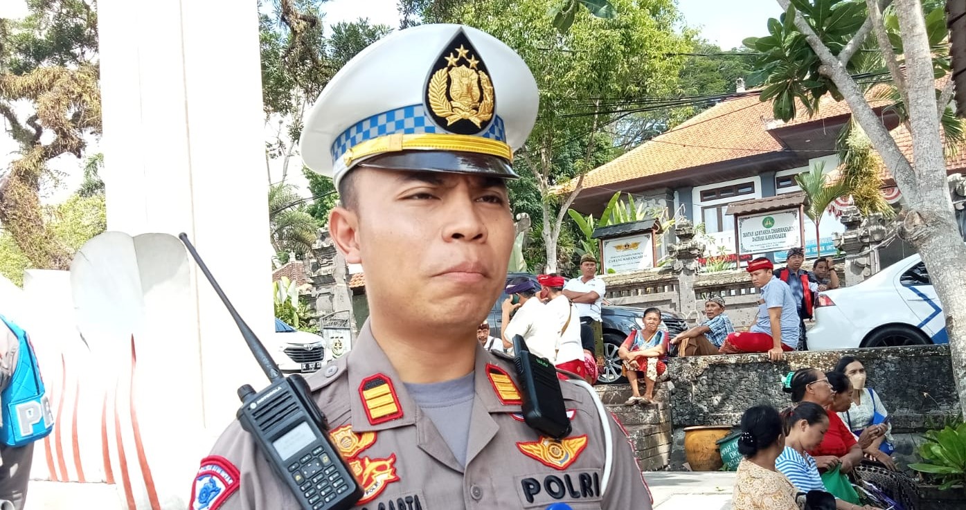 Kasat Lantas Polres Karangasem AKP I Komang Sapta Pramana memastikan tilang elektronik segera diterapkan di Kabupaten Karangasem, Bali karena kamera ETLE sudah terpasang.