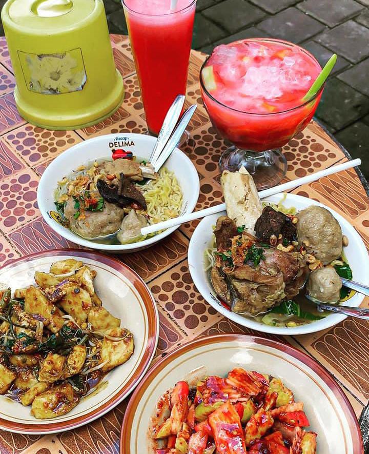 BAKSO: Bakso Balung Majesty menawarkan kuliner sensasi lezat daging babi dengan harga ramah di kantong.