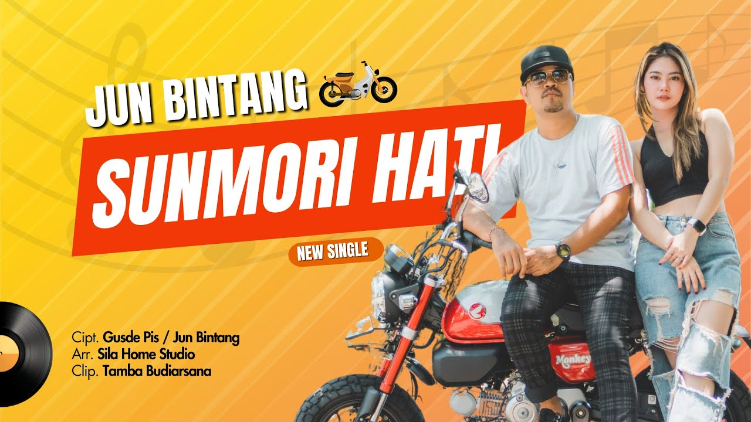 Penyanyi Bali Jun Bintang rilis lagu &ldquo;Sunmori Hati&rdquo;