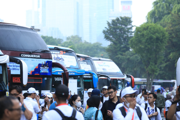 6.411 orang menikmati program Mudik Asik bersama BRI dan BUMN 2024
