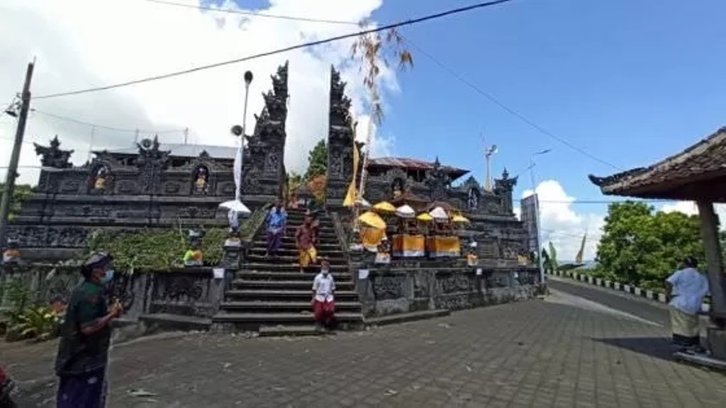 Salah satu Pura atau tempat suci Hindu di Desa Sidetapa, Buleleng, Bali.