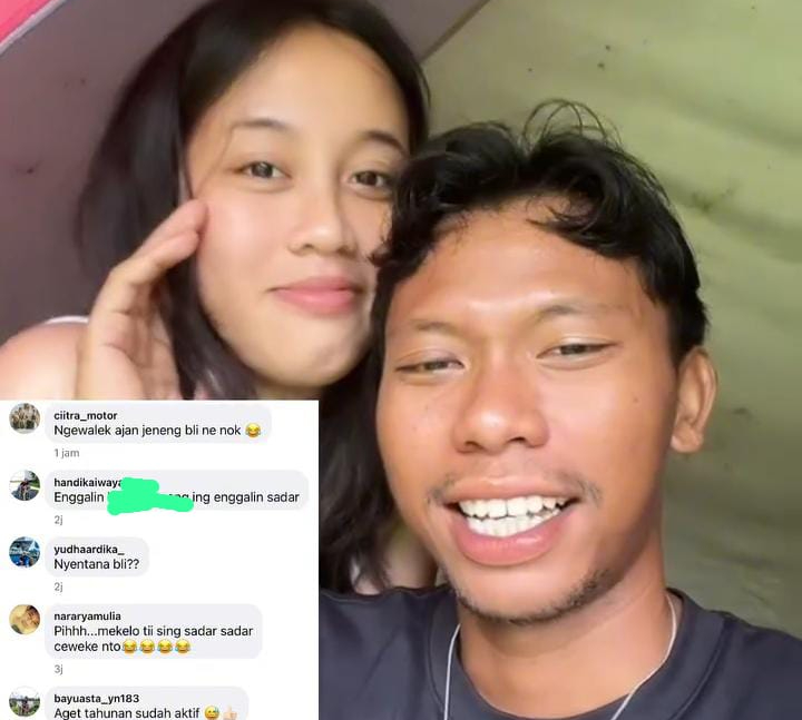 Seorang pria nyanyikan lagu untuk sang kekasih justru jadi sorotan warganet