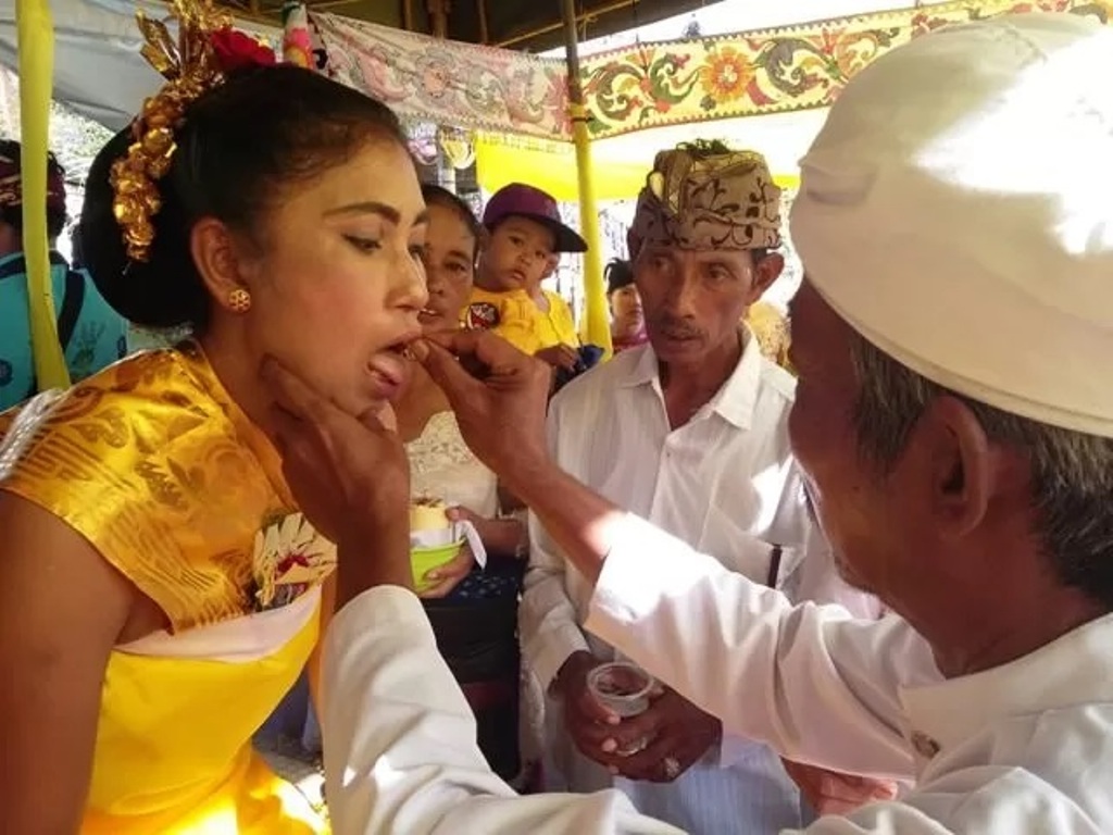 Rerajahan dalam ritual Hindu Bali