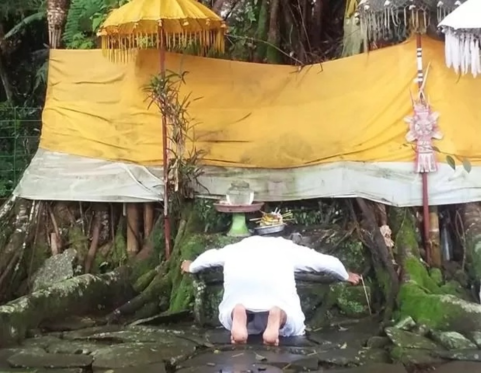 Pura Luhur Pucak Petali, Jatiluwih, Tabanan, Bali.