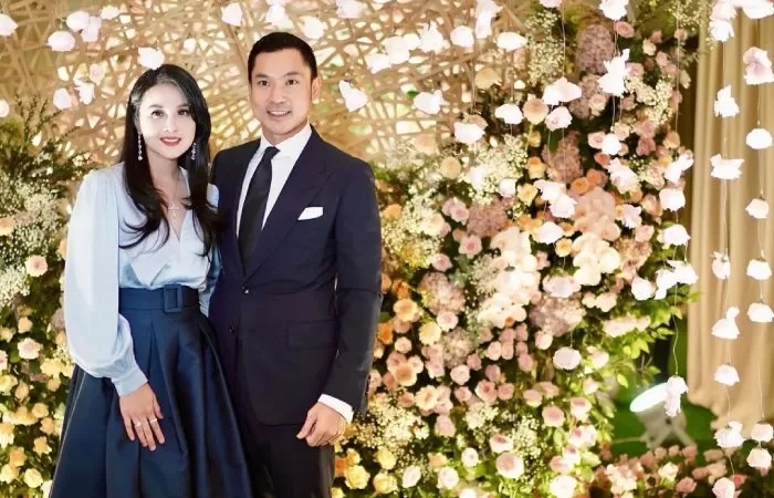 Sandra Dewi bersama sang suami, Harvey Moeis. (INSTAGRAM)