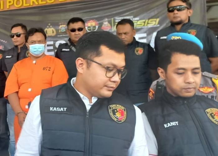 CURANMOR : Tersangka curanmor yang dirilis di Polres Buleleng.