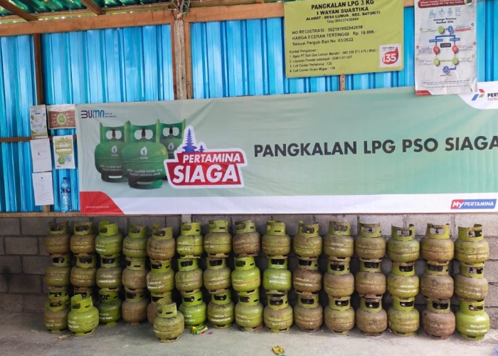TAMBAHAN: Pertamina Patra Niaga Jatimbalinus menggelontorkan tambahan 138.320 tabung LPG 3 Kg Bersubsidi