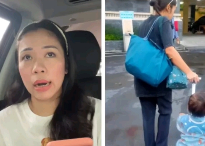 VIRAL : Anandira Puspitasari (AP), 34, ditetapkan tersangka UU ITE buntut postingan yang menyebut suaminya selingkuh dengan anak polisi.