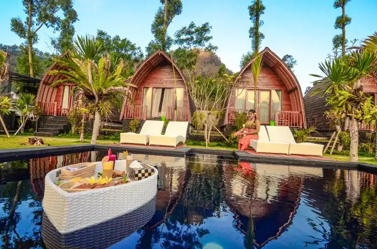 Salah satu rekomendasi glamping murah dan estetik di Kintamani