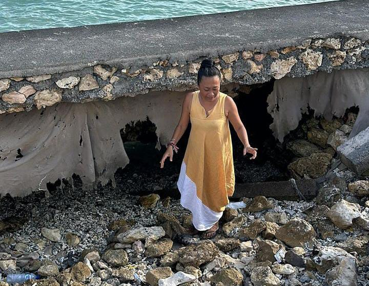 Niluh Djelantik kritisi sejumlah infrastruktur rusak di Nusa Penida